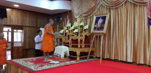 พิธีเปิดอบรมโครงกาอบรมพระ/ครูสอนธรรมศึกษา ชั้นตรี โท เอก จังหวัดปราจีนบุรี ประจำปี 2562