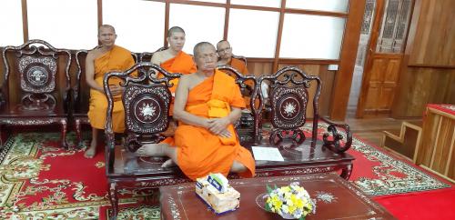 พิธีเปิดอบรมโครงกาอบรมพระ/ครูสอนธรรมศึกษา ชั้นตรี โท เอก จังหวัดปราจีนบุรี ประจำปี 2562